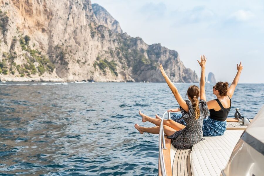 Sorrento: Exclusive Capri Boat Tour and Optional Blue Grotto - Onboard drinks and limoncello tasting that feel local, not cheesy