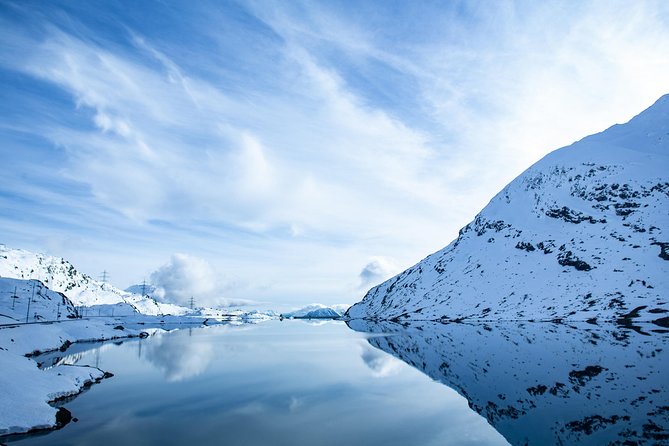 Swiss Alps Bernina Red Train and St.Moritz Tour from Milan - Bernina Pass, Gorges, and Big Alpine Engineering