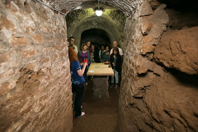 The Original Roman Crypts and Catacombs Tour with Transfers - Stop 1: The Capuchin Crypt Museum from the Bone Chapel to audio time