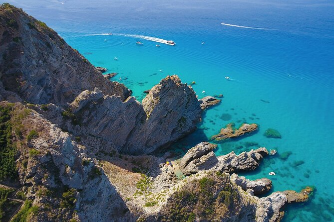 Tour of the Costa degli Dei by boat, 3 hours with aperitif included - The Real Route on the Water: Grotto Colors, Then Riaci, Grotticelle, and Tropea
