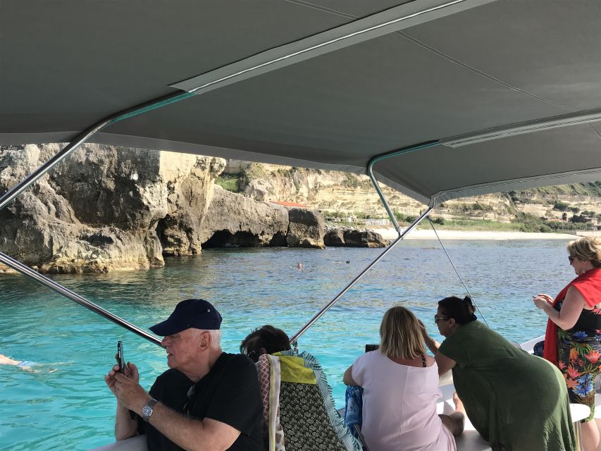 Tropea: Capo Vaticano Boat Trip with Snorkeling & Drink - Blue Grotto-style water and how the snorkeling moments work