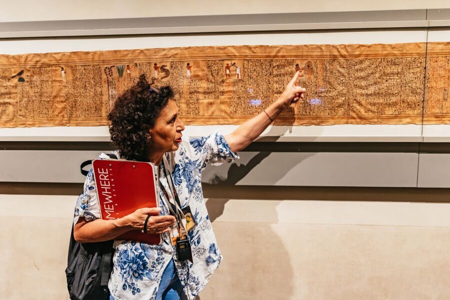 Turin: Egyptian Museum Skip-the-Line Group Tour - The guide experience: Italian whispers, clarity, and how to work with it
