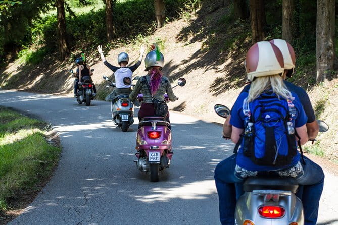 Tuscany Vespa Tour: Lunch & Wine Tasting, Countryside Roads - The countryside drive: Chianti Rufina hills and photo stops