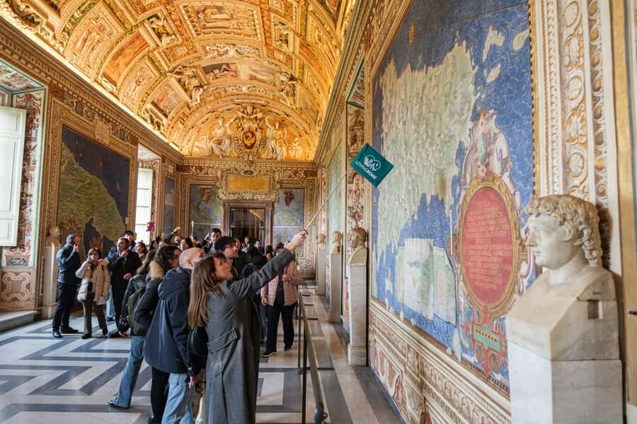 Vatican Museums & Sistine Chapel Guided Tour - Skip-the-line entry helps, but security checks still take time