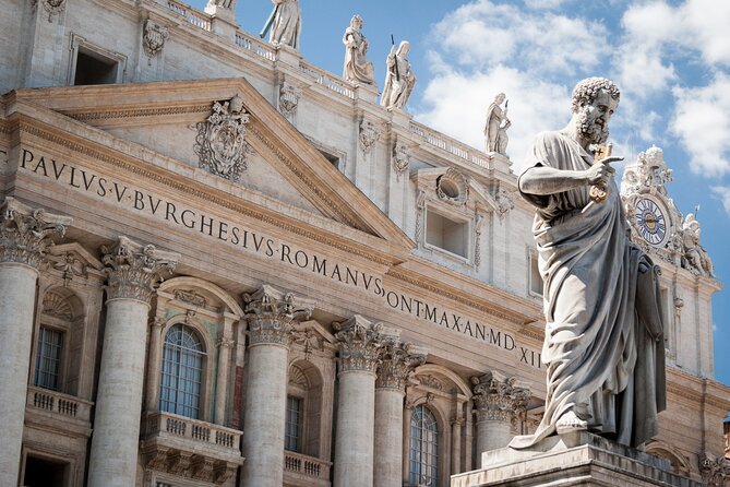 Vatican Museums, Sistine Chapel & St Peter’s Basilica Guided Tour - Cortile della Pigna in 10 minutes: Bramante’s Pigna and Pomodoro