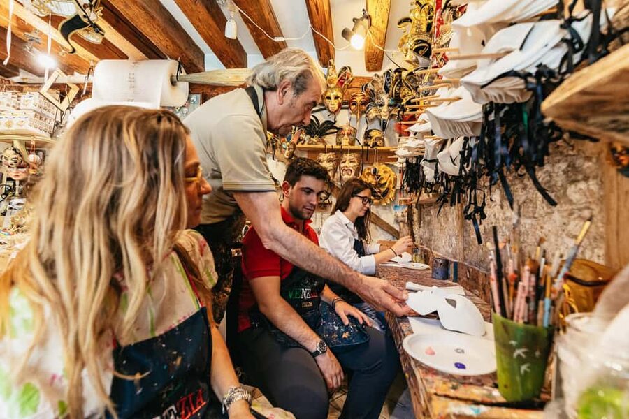 Venice: Carnival Mask Workshop - What you take home, and how to protect it on the way out of Venice