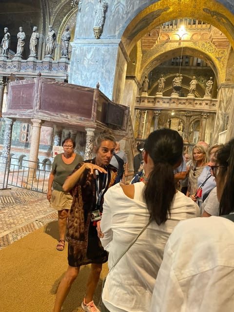 Venice: St. Mark's Basilica & Doge's Palace Tour with Ticket - The Piazza San Marco walk: Clock Tower, lions, and where to look first