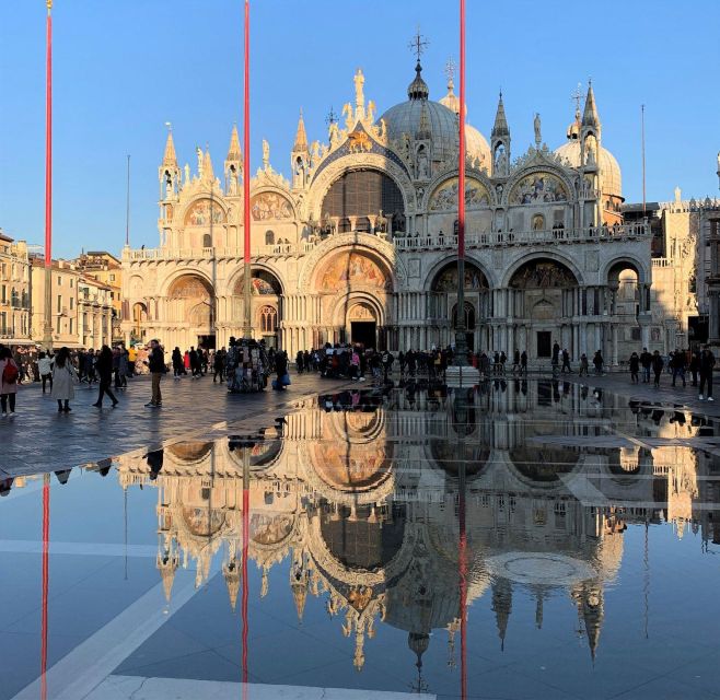 Venice: St. Mark's Basilica Skip-the-Line Entry & Audioguide - Skip-the-line entry, check-in, and the Clock Tower meeting point