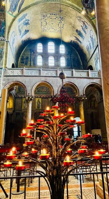 Venice: St. Mark's Basilica, Terrace, and Pala d’Oro Entry - Inside the mosaics: using the audioguide to make sense of what you’re seeing