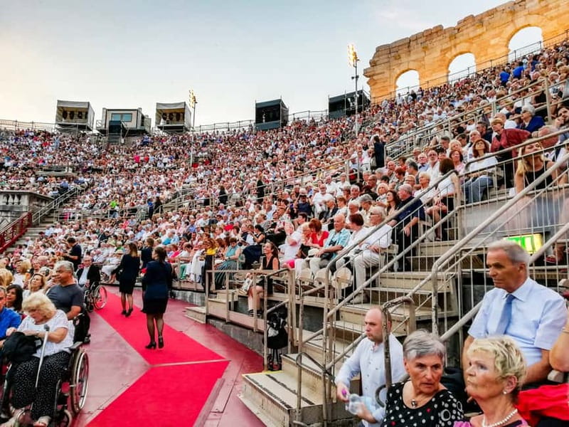 Verona: Arena di Verona Opera Ticket - Key takeaways before you go