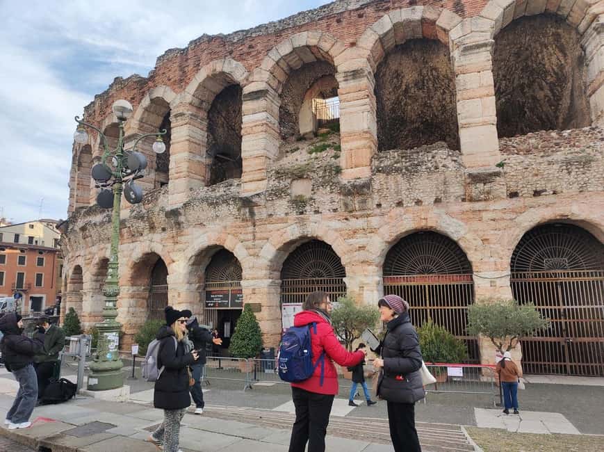 Verona: Small Group Guided Walking Tour with Arena Tickets - Juliet’s House and Romeo’s Story, Seen From the Outside