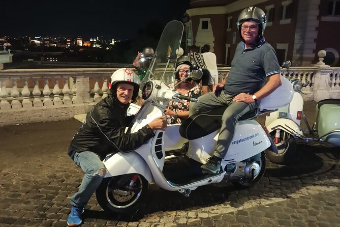 Vespa Sidecar Tour By Night with Pickup - Getting seated: sidecar rules and what you’ll do if your party is odd