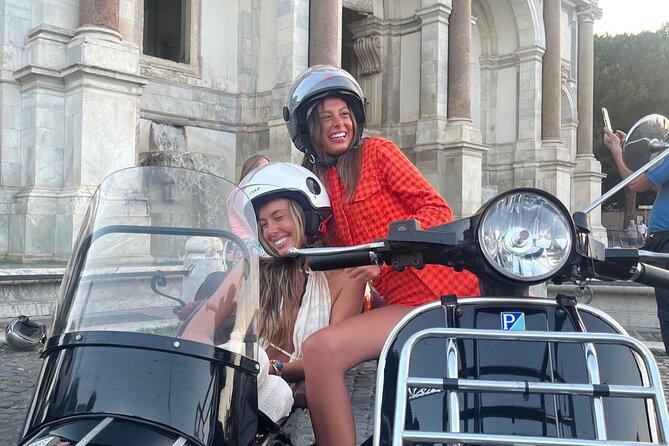 Vespa Sidecar Tour By Night with Pickup - Piazza Venezia: the tour’s starting pulse and your first big view